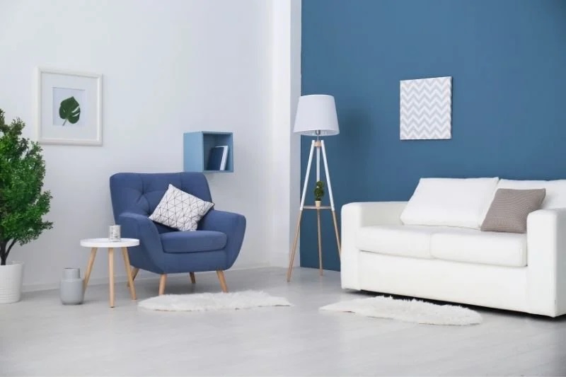 Gümüşpala salon iç cephe boyama örneği
